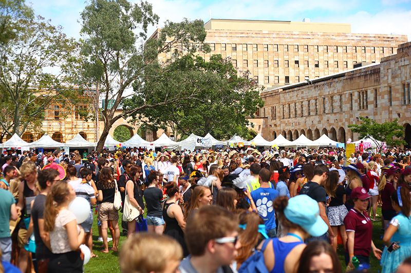 UQ a hive of activity for Orientation Week - UQ News - The University of  Queensland, Australia